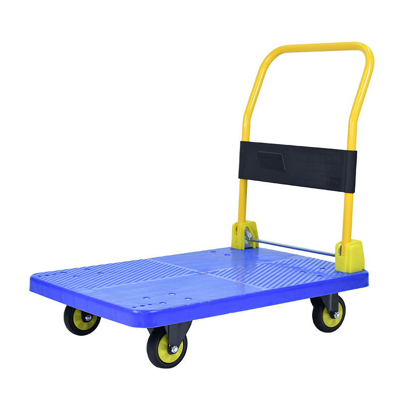 Haolun trolley, silent folding plastic beauty plate, small trolley tool, thickened trolley Item Picture