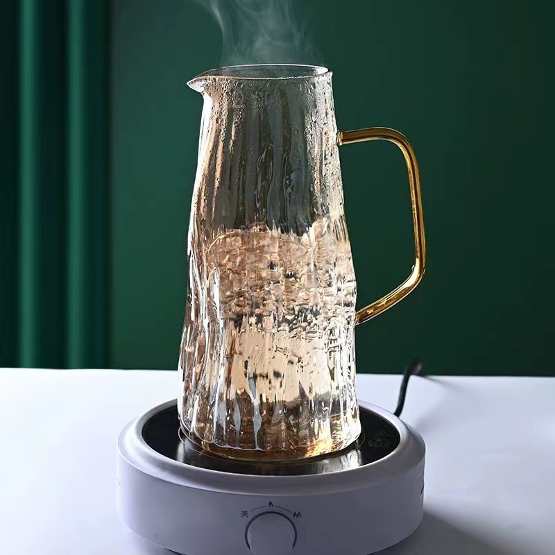 Wholesale of new summer anti-explosion cold water kettles, large-capacity beverage kettles, household high-temperature resistant glass kettles and cold water kettle sets Application Scenario