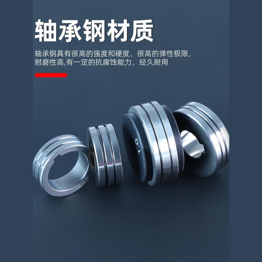 A comprehensive list of accessories for the wire feeding wheel and gas shielded welding gun of the MIG wire feeding machine, single and double drive wire pressure wheel and wire guide wheel of Zhenkang wire feeding machine Specification drawing