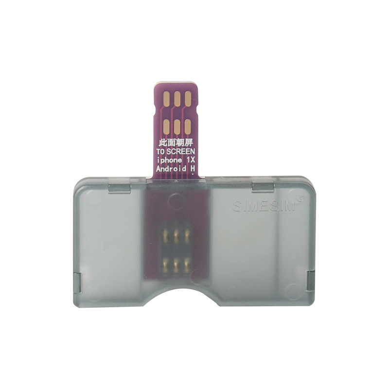 Applicable to card opening and testing in business halls, external card slots for Apple and Android devices, and sim card reader repair in mobile phone stores without restarting Item Picture