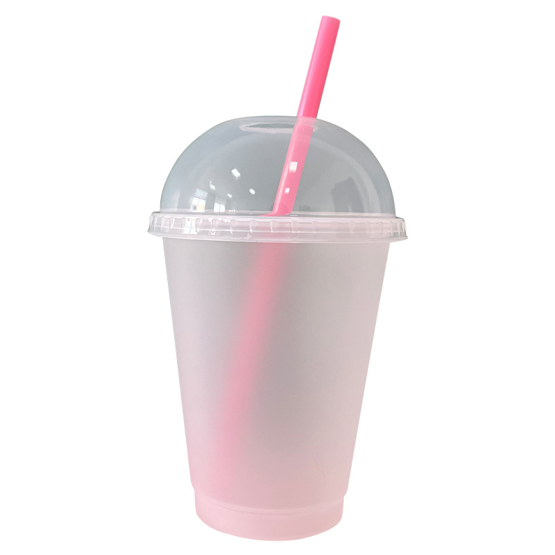 16oz new arched lid sippy cup, a bestseller in foreign trade. 500ml transparent drinking sippy cup for adults, directly dispatched by the manufacturer Item Picture