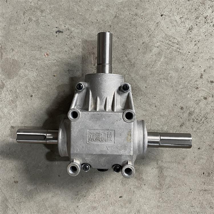 T-type and L-type 90-degree right-angle box reduction gearboxes with a speed ratio of 1:1, gear module of 4, arc-shaped tooth cross reversing box undefined