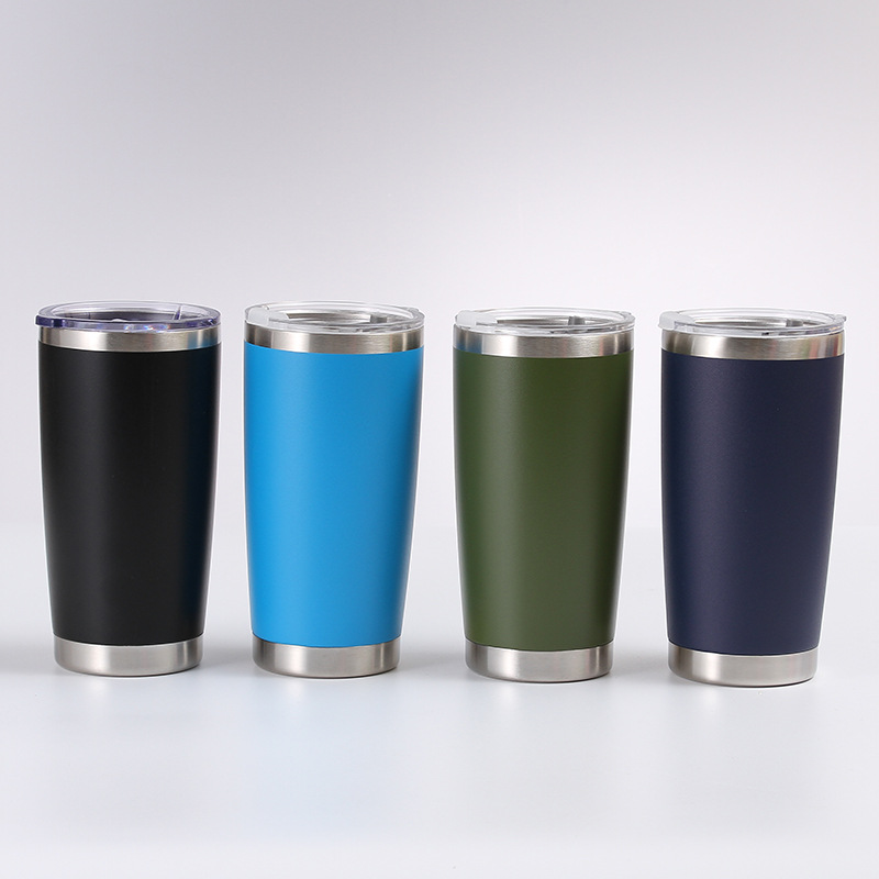 20oz stainless steel car cups, vacuum insulated beer mugs, outdoor portable insulated cups, car ice cups in stock details Picture