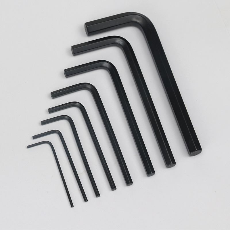 Weihao 7 flat Head 6 black hex socket wrench wholesale Hex key DIN911 hex socket wrench GB/T5356 Application Scenario