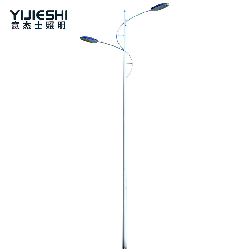 Zhongshan Yijieshi Street Lamp Manufacturer's LED outdoor high and low double-head municipal power supply municipal engineering road lighting street lamps Item Picture