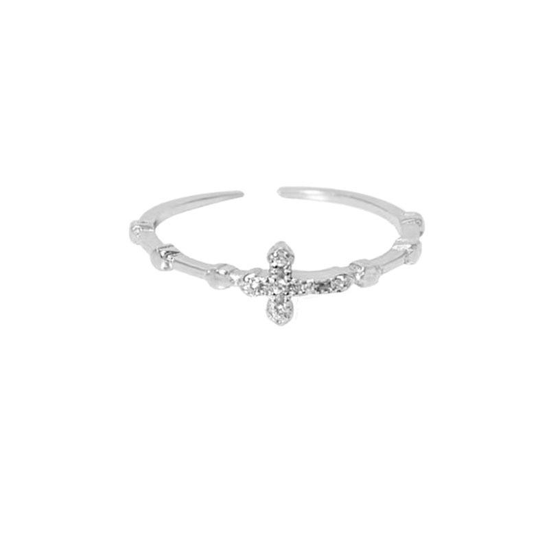 A niche design with a high-end feel, simple and versatile, plain ring with an open opening, a cold style for women to wear on Instagram, and a unique ring trend Item Picture