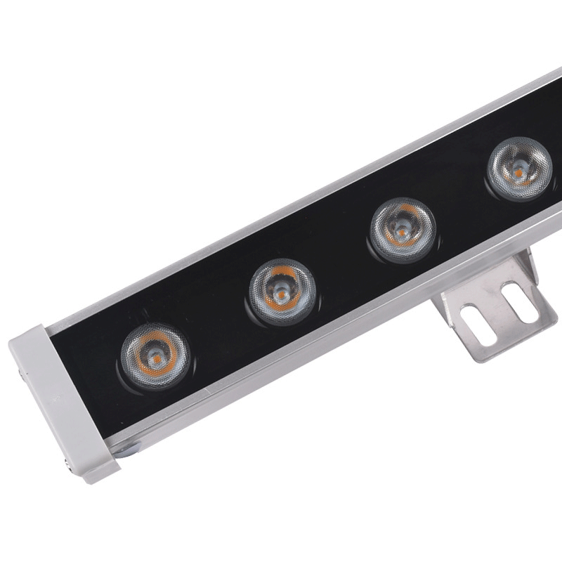 220V high-voltage seven-color wall-washing light LED18W, 24W, 36W outdoor waterproof strip light LED spotlight LED wall-washing light Item Picture