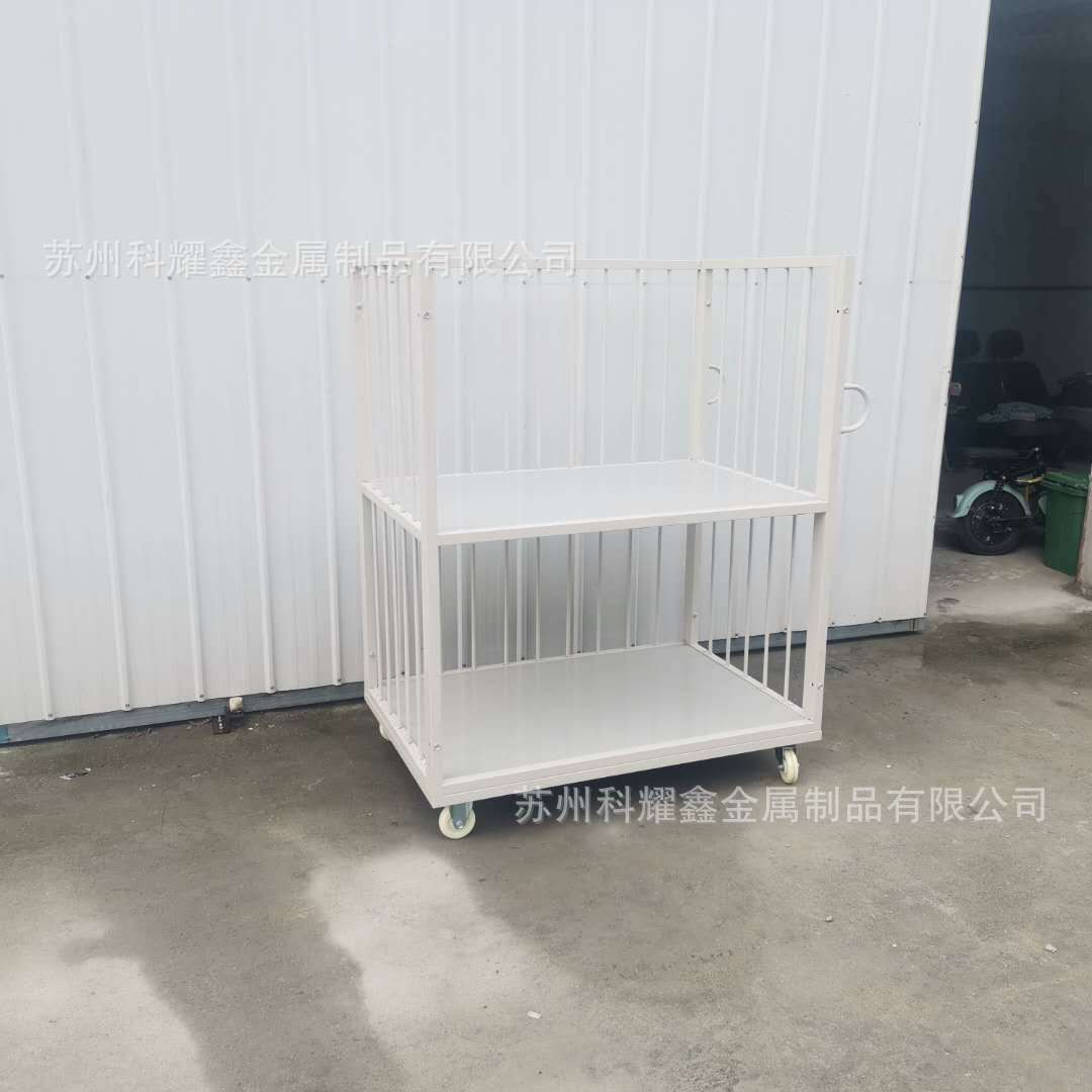 Special trolley for garment factories, turnover trolley, convenient and flexible to push and pull, universal wheel trolley, cutting piece trolley undefined