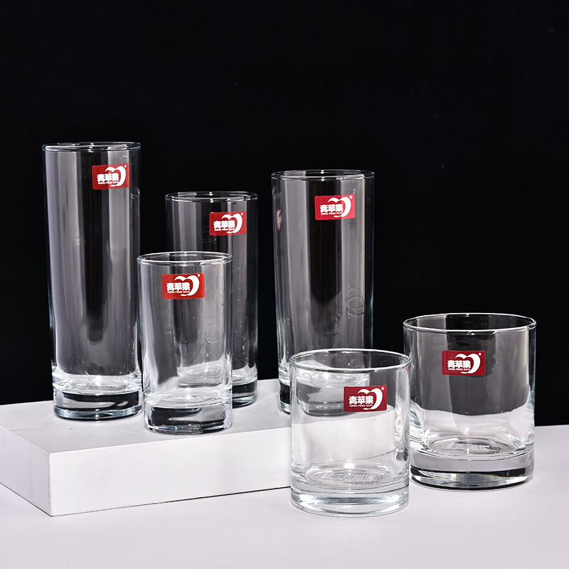Green Apple Ono series water glasses, whisky glasses, glass glasses, beer glasses, beverage glasses, tea and juice glasses Item Picture