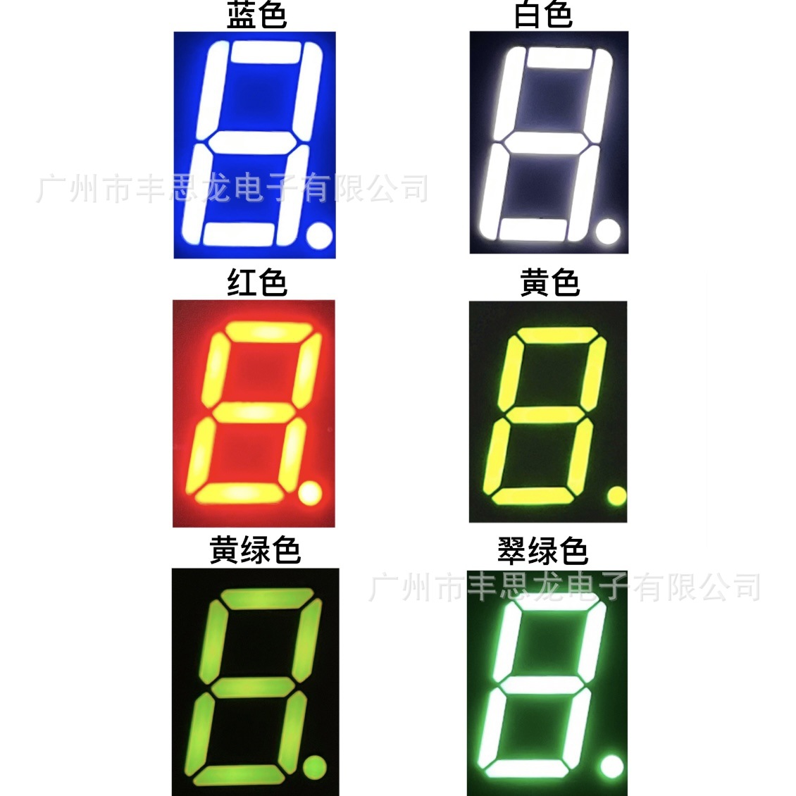 The 4-inch 1-digit digital tube red light 40101 co-positive and co-negative time counter display board is directly supplied by the manufacturer details Picture