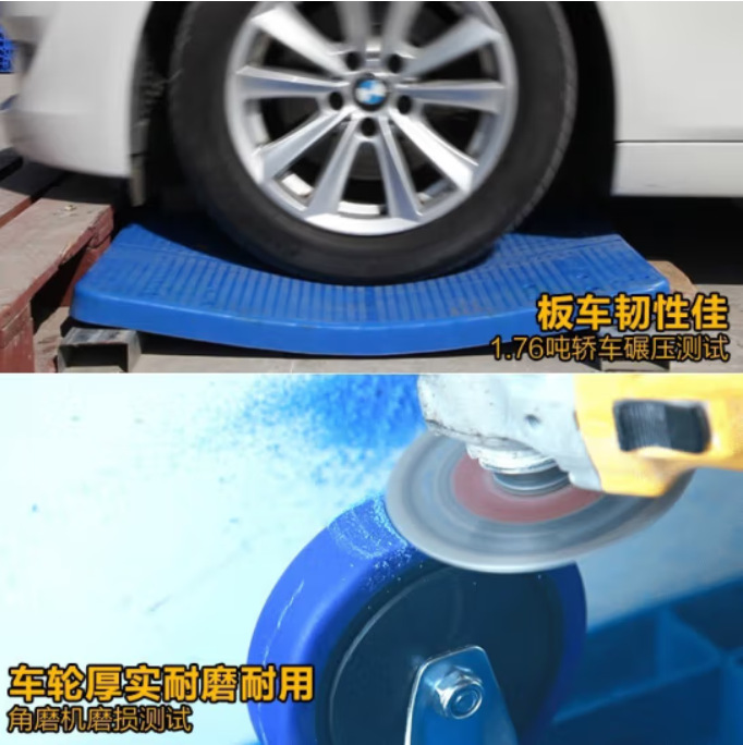 Xinyue Changhui thickened cart panel, wear-resistant and anti-slip cart panel, four-corner reinforced anti-collision cart panel parts Specification drawing