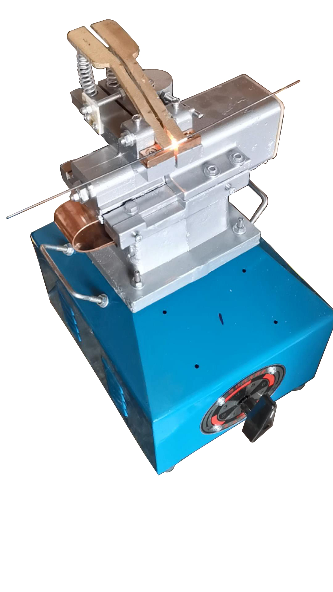 j8 butt welding machine un Mini 2 Steel Bar copper-iron Metal Stainless Steel Small spot welding machine Aluminum-iron wire top spot welding g3 Item Picture