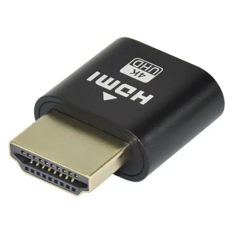 hdmi virtual display remote hanging 3060 graphics card load converter Specified resolution EDID Lock Screen Treasure Specification drawing