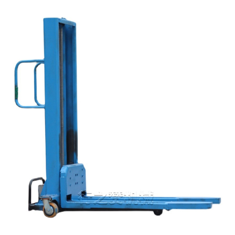 The truck-mounted forklift, fully electric lifting, convenient for handling, loading and unloading, stacker, small wireless remote control lifting forklift Item Picture