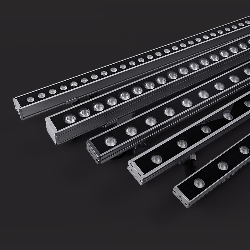 Double-row ultra-bright high-power outdoor waterproof lighting for hotel building walls, 24V indoor and outdoor spotlights Application Scenario