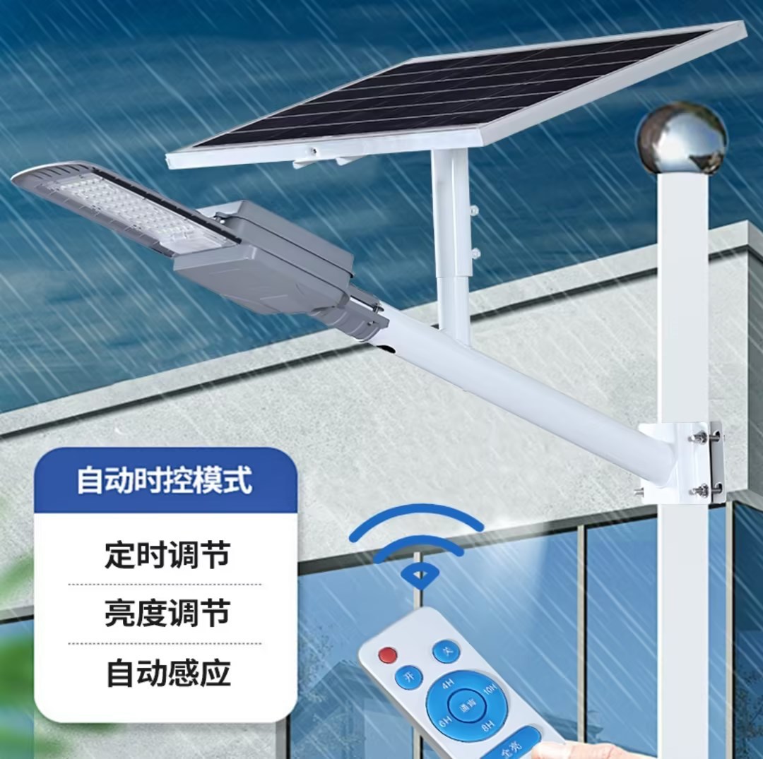 New type of solar street lamp split outdoor waterproof 8-meter and 9-meter road high-power engineering lighting manufacturer wholesale Application Scenario