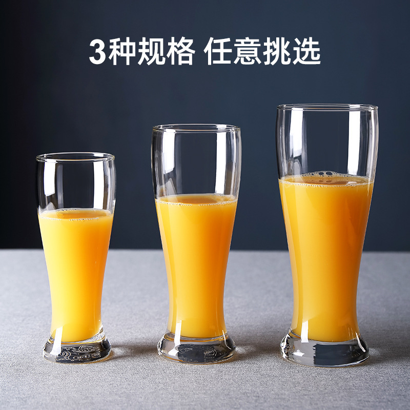 Lemeiya glass Cup, large-capacity juice drink cup, simple milk cup, breakfast cup, drinking cup, home set Application Scenario