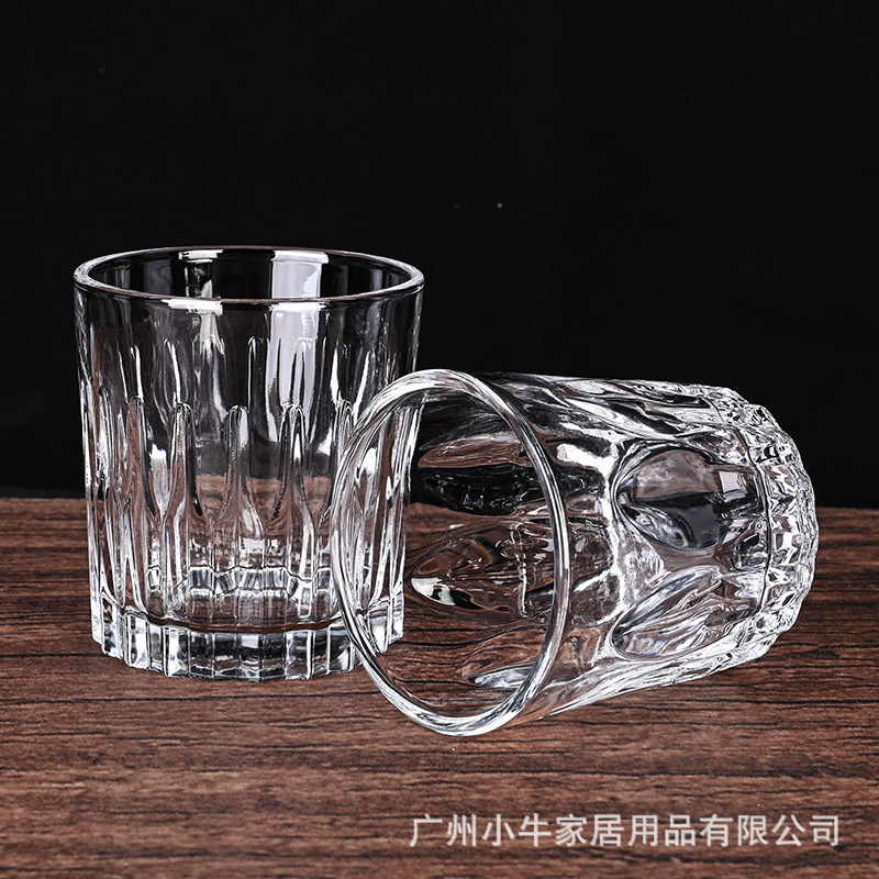 Classical beer mugs for bars, KTV spirits and ice glass cups, thick-bottomed special whisky glass cups, one-sipped cups Application Scenario