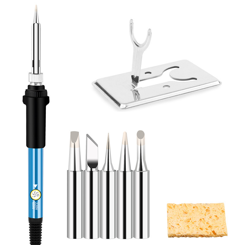 Cross-border adjustable temperature soldering iron 60w soldering tool kit, soldering iron set 110v American standard, European standard, Luoyang iron manufacturer undefined