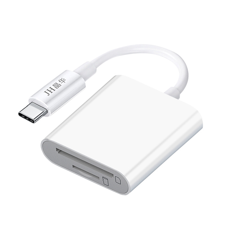 USB-C high-speed mobile phone mini card reader Android OTG supports SD dashcam camera storage memory card Item Picture