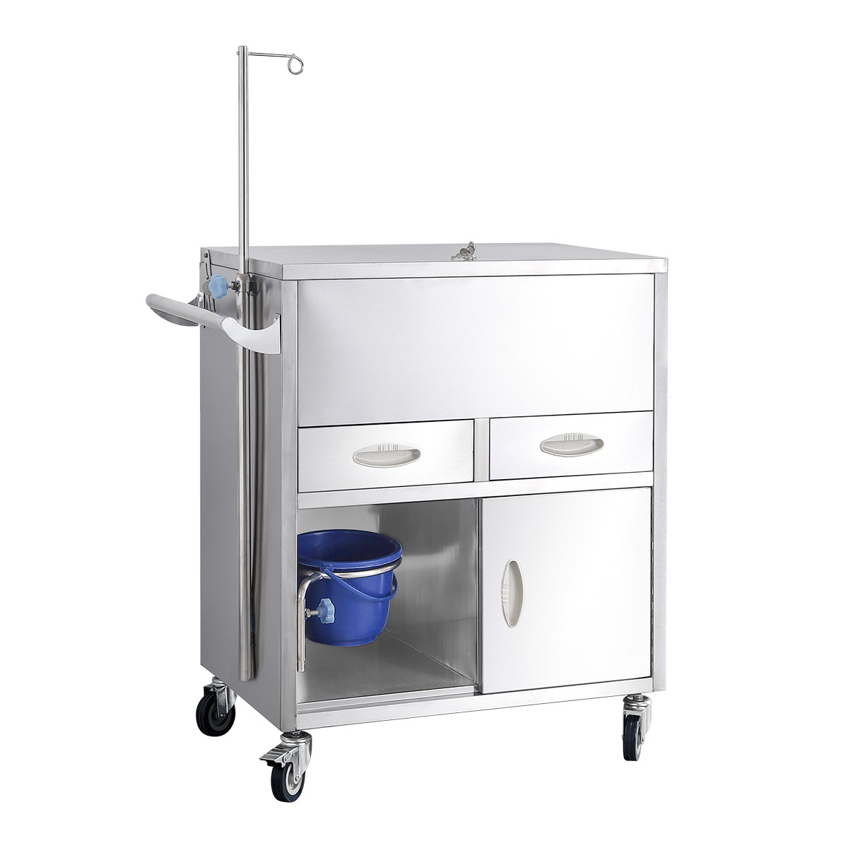 Drug delivery hospital, anesthesia, infusion clinic, ambulance, stainless steel cabinet, medicine change, flip cover, instrument trolley, rescue vehicle Item Picture