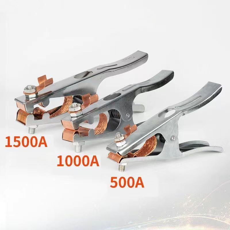 Welding ground wire clamp, electric welding and iron forging wire clamp, electric welding and iron forging pliers, electric welding grounding pliers, extra-thick ground wire clamp Specification drawing
