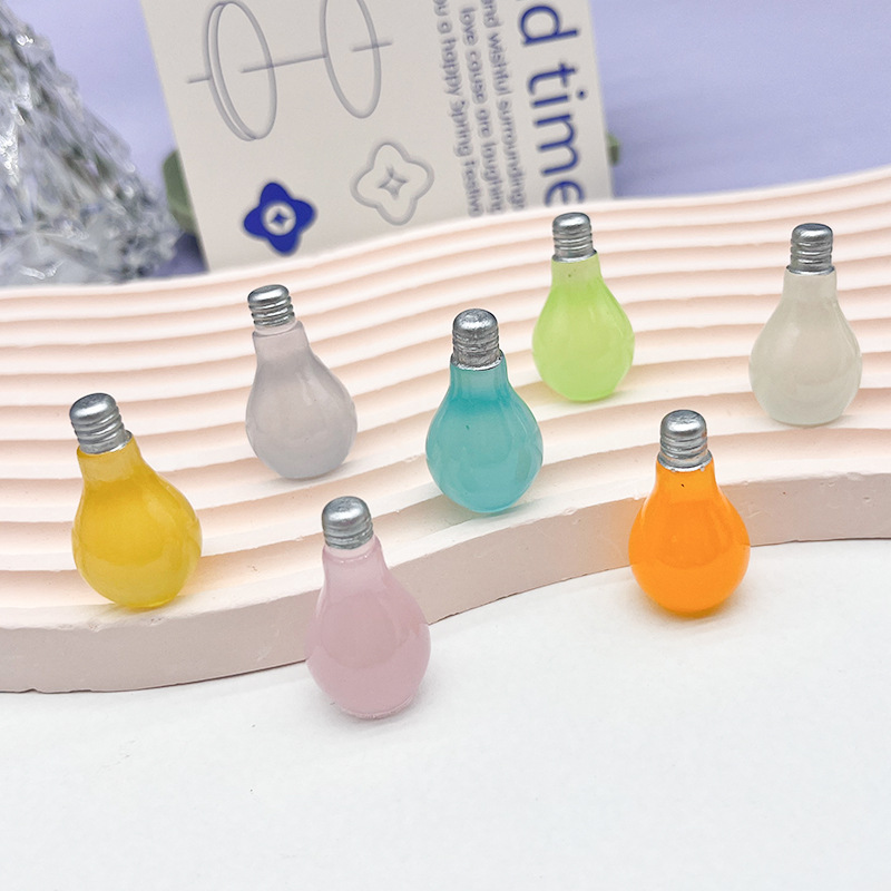 DIY resin accessories for luminous small bulbs, decorative accessories, simulated night lights, three-dimensional toy house accessories, and small ornaments Specification drawing