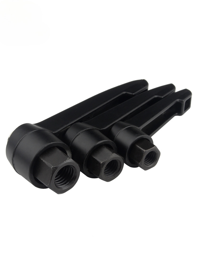 The internal and external threads of the locking handle screws are adjustable. The 7-shaped handle L-shaped hand handle screws are M6, M8, M10/M12 Specification drawing