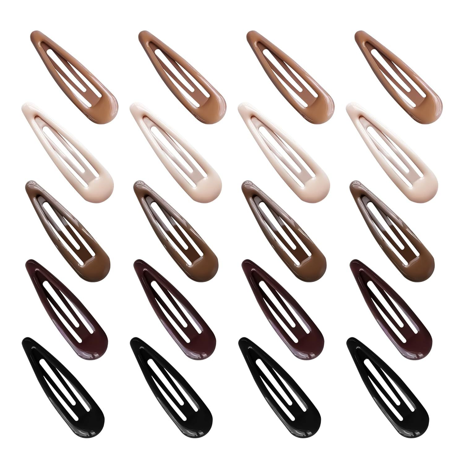 Qiyue Cross-border Amazon Water Drop Candy color BB Clip, colorful children's hair clip, oil-dripping hair clip, bangs side clip full figure