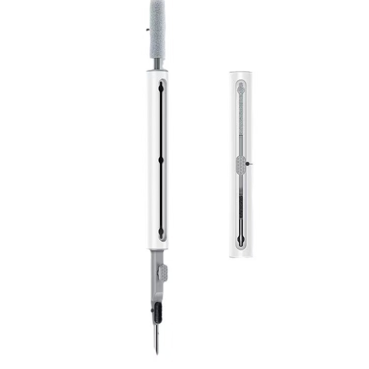 Cross-border second-generation Bluetooth earphone cleaning brush, digital multi-functional cleaning set, keyboard cleaner, earbud cleaning pen Item Picture
