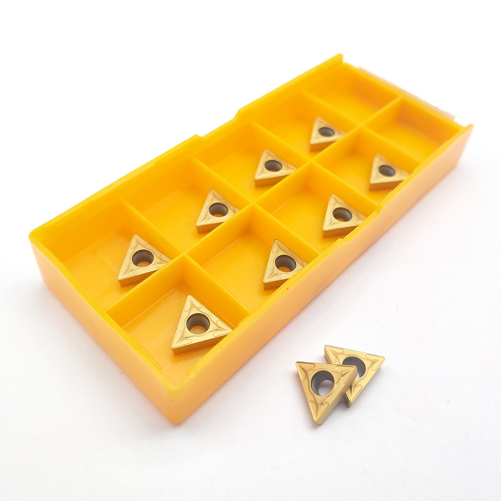 Cross-border foreign trade CNC inserts TCMT110204 UE6020 with hard alloy coating details Picture