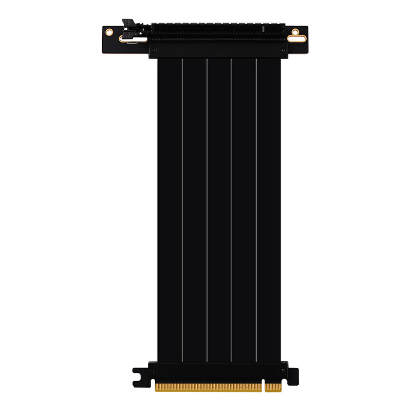 A full-speed lossless vertical 90-degree 16X adapter cable for PCIE4.0 graphics card extension is suitable for ATX/ITX cases Item Picture