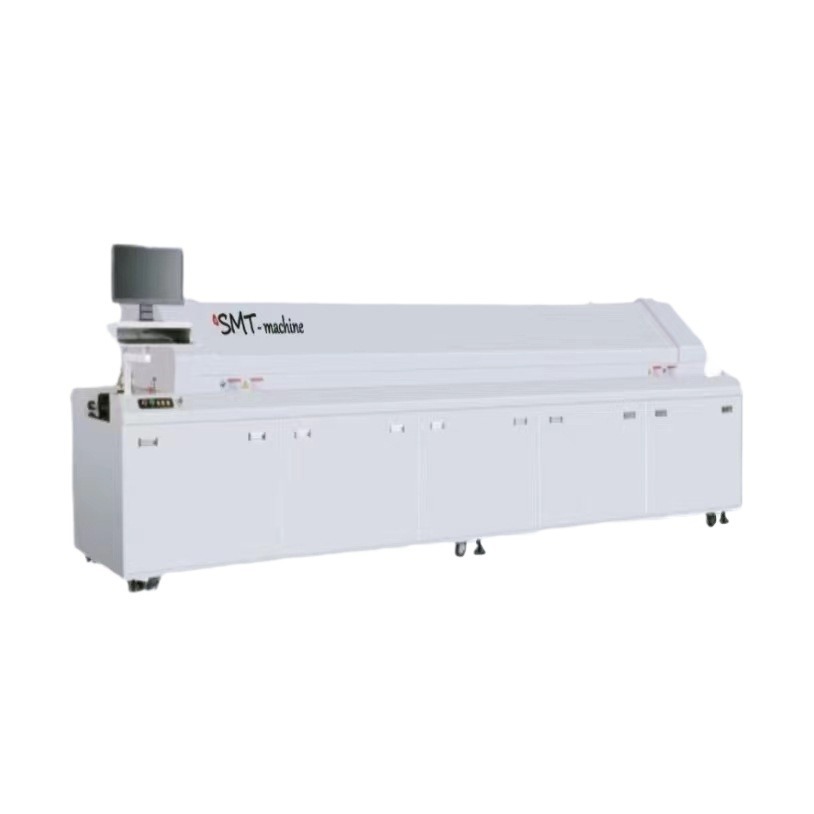Six-zone, eight-zone, ten-zone and twelve-zone SMT lead-free reflow soldering furnaces Item Picture