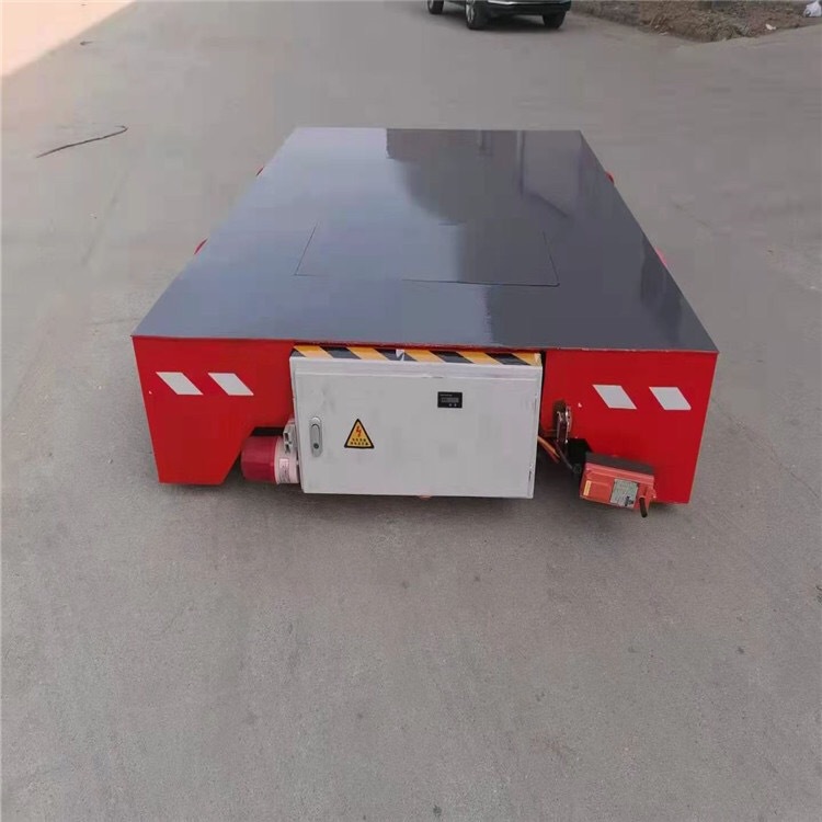 Electric flat car, steel ladle electric flat car for steel plants, universal mobile handling electric flat car for mechanical workshops undefined