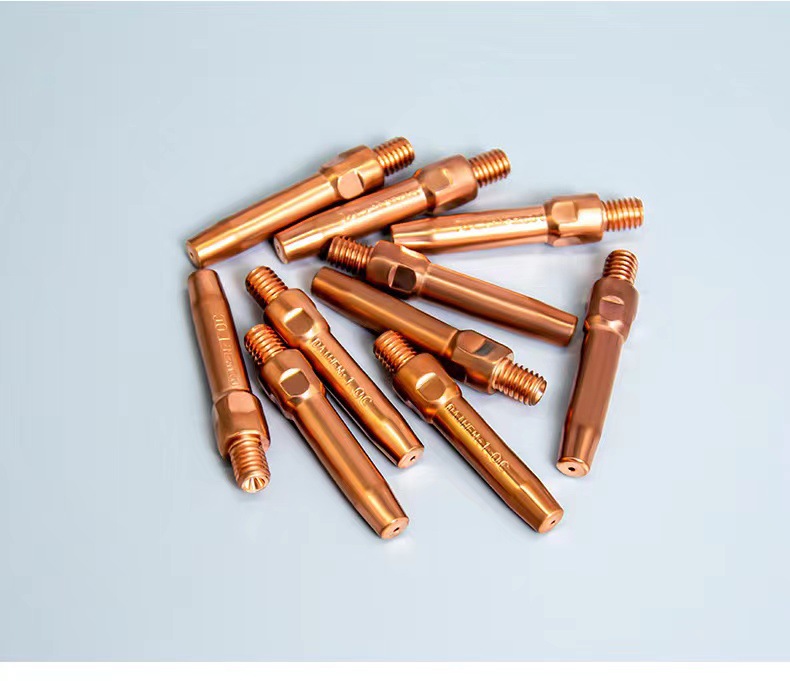 OTC imported conductive nozzle K980C31, Oudixi robot welding TIP conductive nozzle L7250B03/B04 Application Scenario