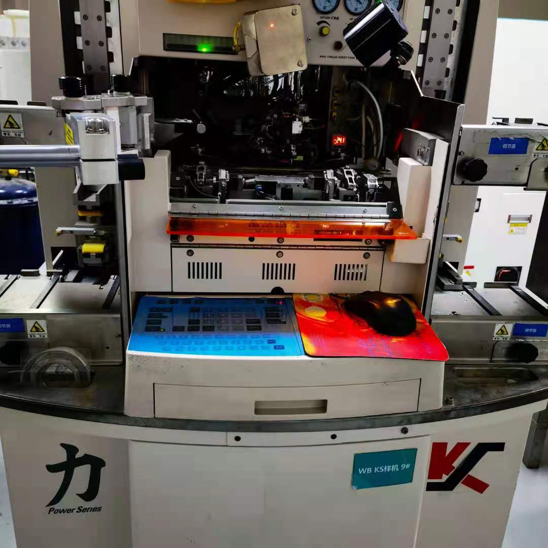 IConnPLUS dual-frequency dual-lens soldering machine for fully automatic wire bonding, KS wire bonding machine for semiconductor use Specification drawing