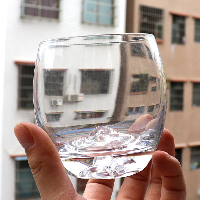 Ice mountain Glass, crystal Whisky glass, creative Kung Fu Snow Mountain glass, handcrafted and personalized factory direct sales, special price wholesale Application Scenario