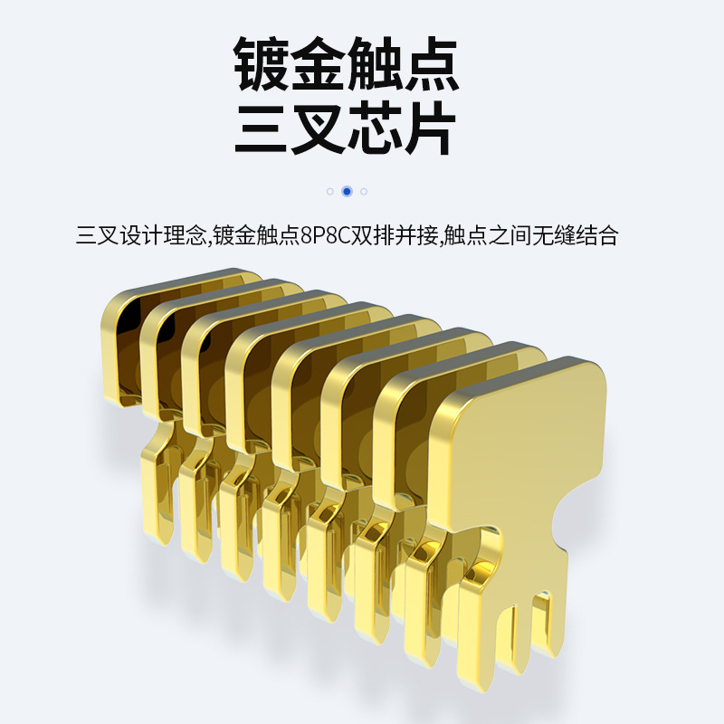 Fenier cat6 twisted-pair computer router 8-core network patch cord oxygen-free copper gigabit Category 6 finished network cable details Picture