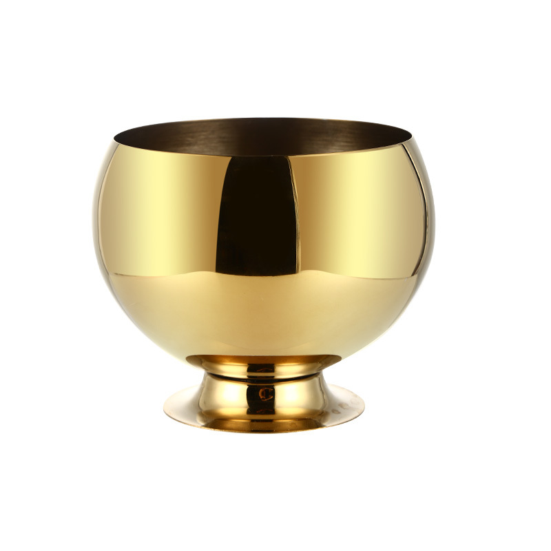 Internet-famous stainless steel ice bucket, bar and KTV countertop ice bucket, champagne, beer, red wine, hotel supplies, snack bucket, commercial Item Picture