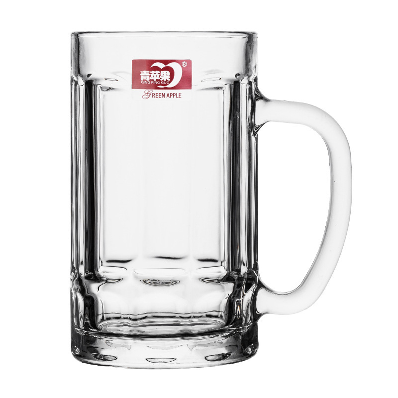Deliqing Apple glass bar Beer mugs, tea cups, water cups, glass Hite cups, draft beer cups, beverage cups Item Picture