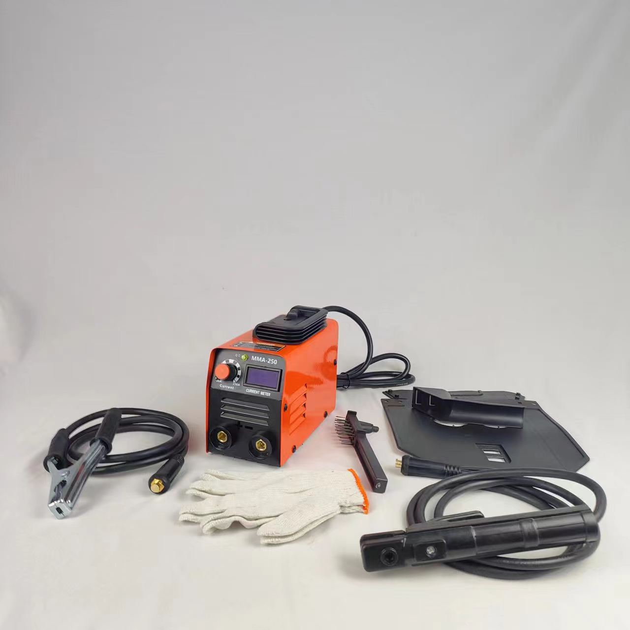 Us-grade electric welding machine set MMA250 300 small household portable manual welding 220V inverter DC arc welding machine details Picture