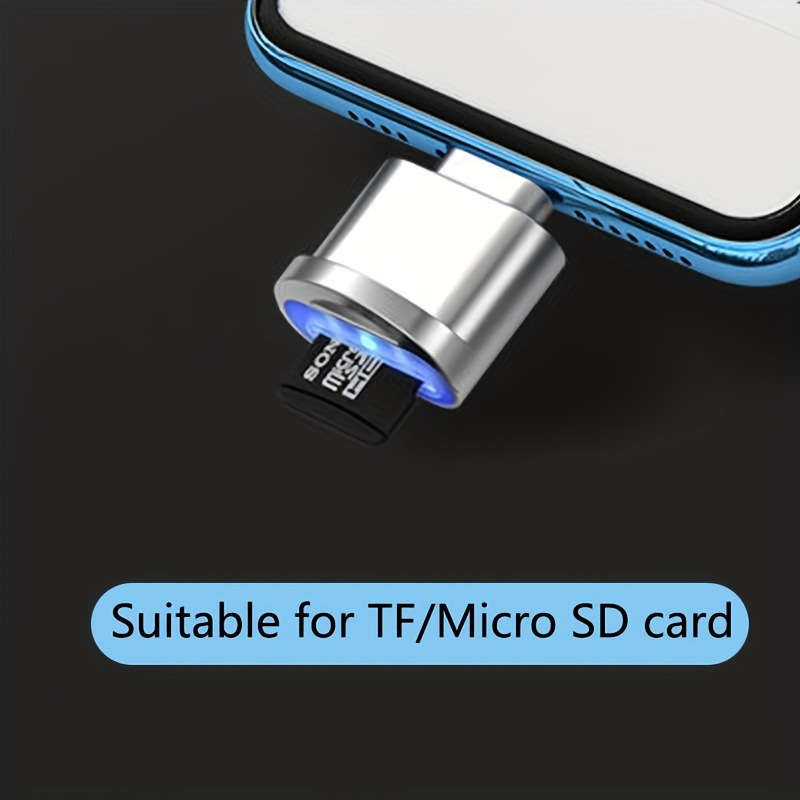 The Type-C mobile phone card reader is suitable for the external expansion TF memory card adapter of the iPhone computer converter details Picture