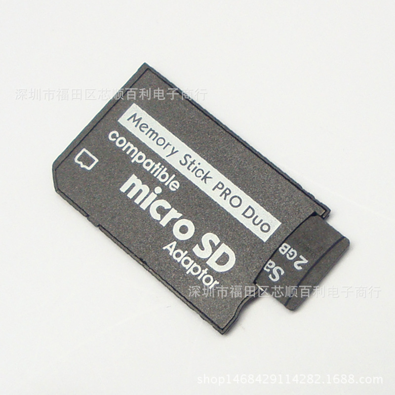 Supply Micro SD to MS pro duo single-channel TF card to MS adapter card TF-MS card holder Item Picture
