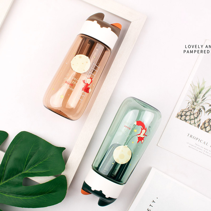 Cute cat drinking cups for primary school students 2024 summer plastic cups, portable and durable water cups, advertising gifts wholesale Application Scenario