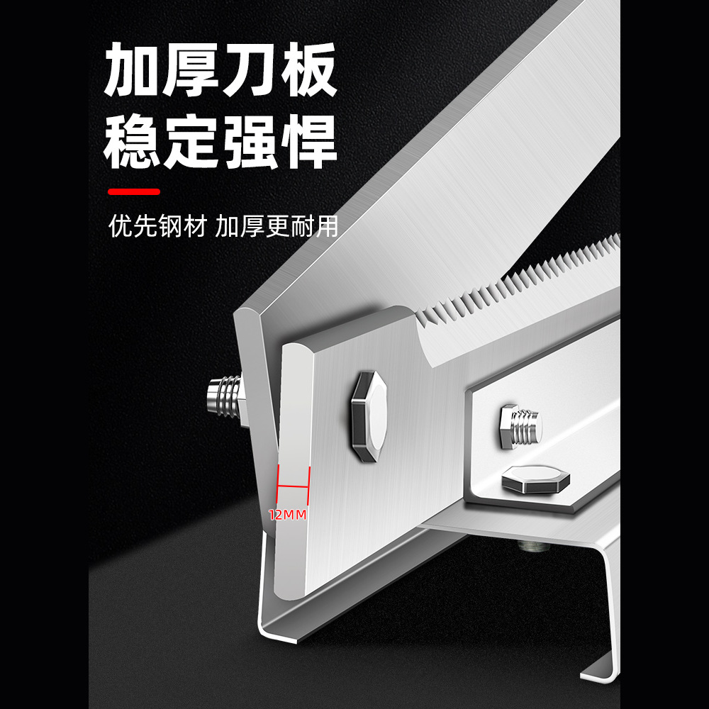 The guillotine knife is a household bone-cutting wonder, a commercial rolling knife, a bone-cutting machine, a knife for cutting pork ribs and meat, a knife for chopping bones, a gate knife, and a pig's trotter knife Item Picture