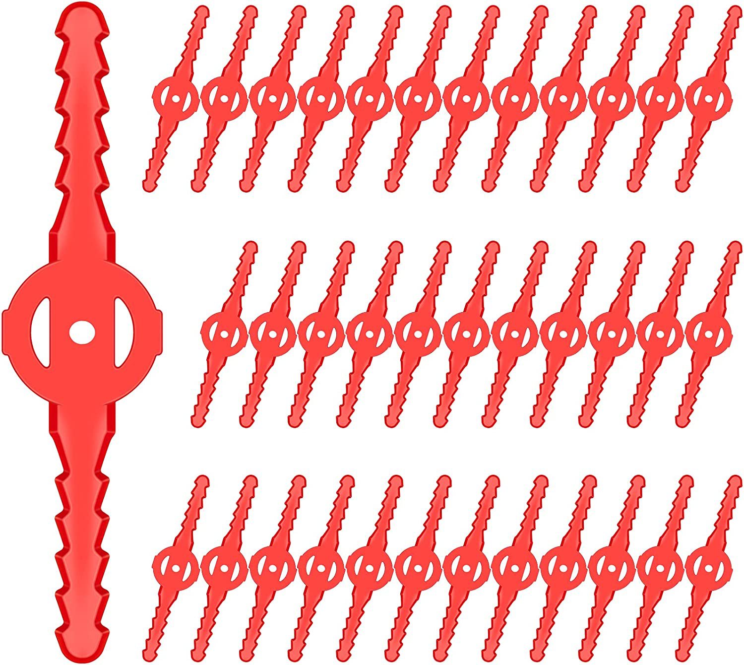 Plastic lawn mower blades, garden electric lawn mower long blade, lawn lithium battery lawn mower, lawn mower accessories Application Scenario