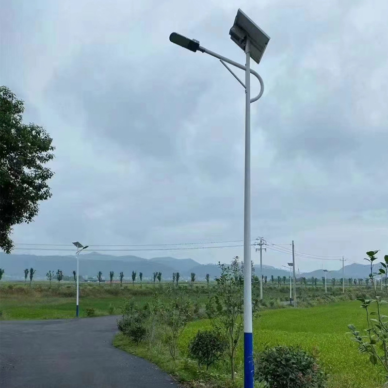 Solar street lamps for the new rural construction project, LED street lamp poles, municipal solar street lamps Specification drawing