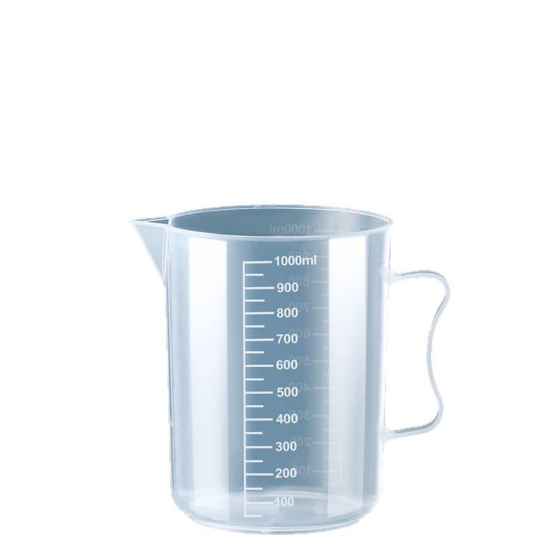 Measuring cup with scale, large-capacity cylinder, food-grade plastic measuring bucket for baking, 1000ml, 5000ml lid, commercial milk tea Item Picture
