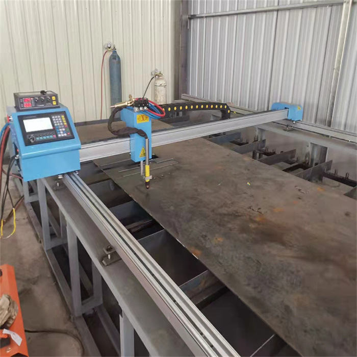New portable gantry CNC plasma flame cutting machine and small fully automatic metal plate blanking machine undefined