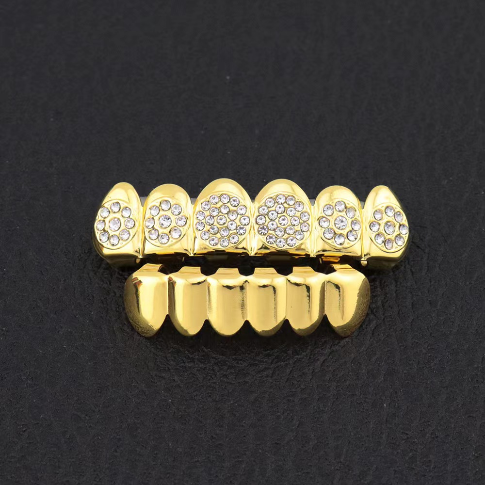 Cross-border best-selling Hippop dental braces and jewelry, European and American style, Amazon AliExpress dental grills and decorations Application Scenario